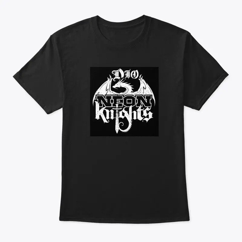 Classic Tee - Neon Knights - Black